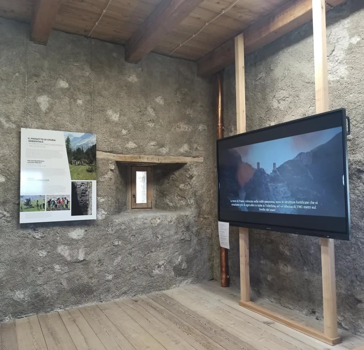 Allestimento interno torre ovest